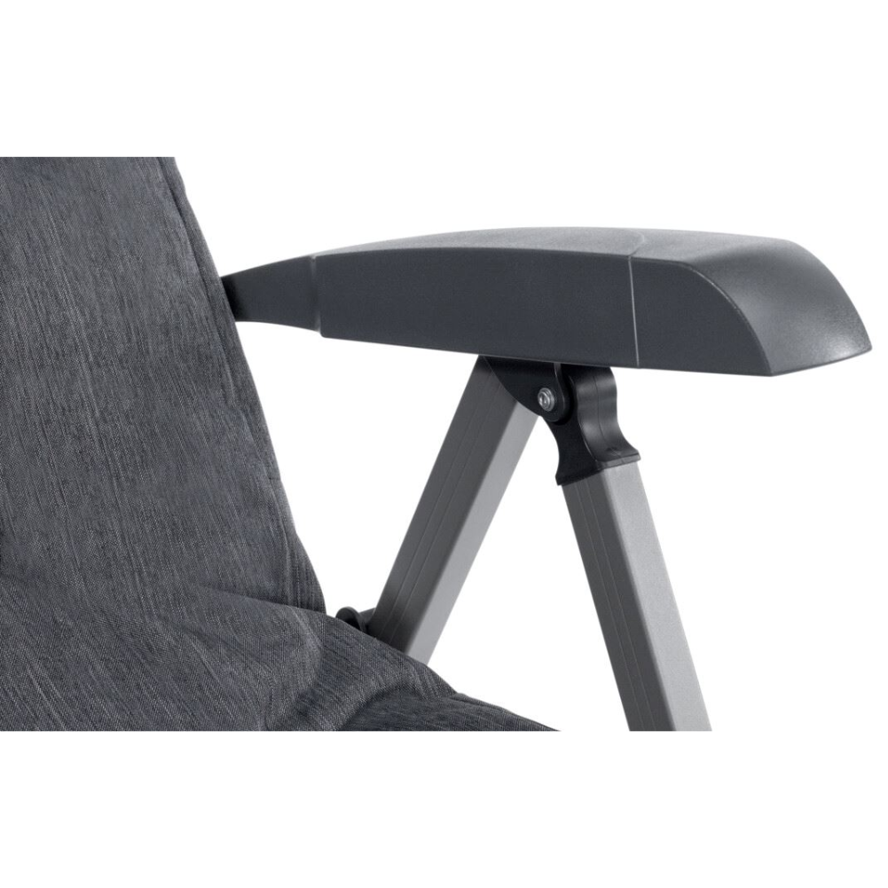 Outwell Yellowstone Lake Reclining Camping Chair armrest