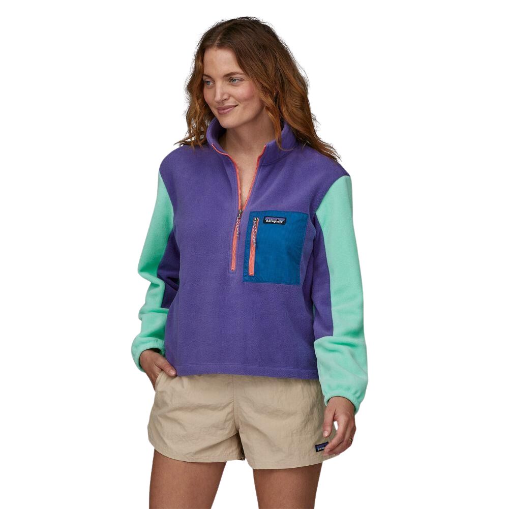 Patagonia Women's Microdini 1/2-Zip Fleece Pullover (Perennial Purple)