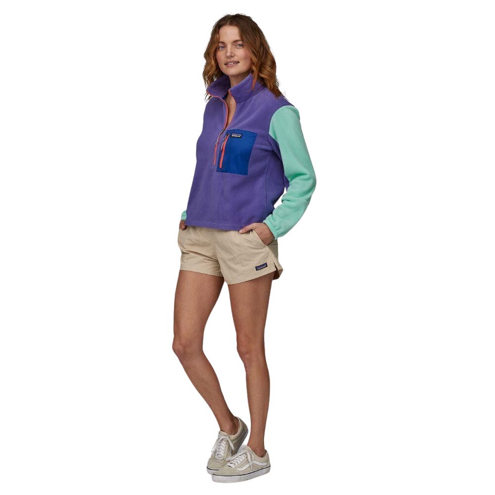 Patagonia Women's Microdini 1/2-Zip Fleece Pullover (Perennial Purple)