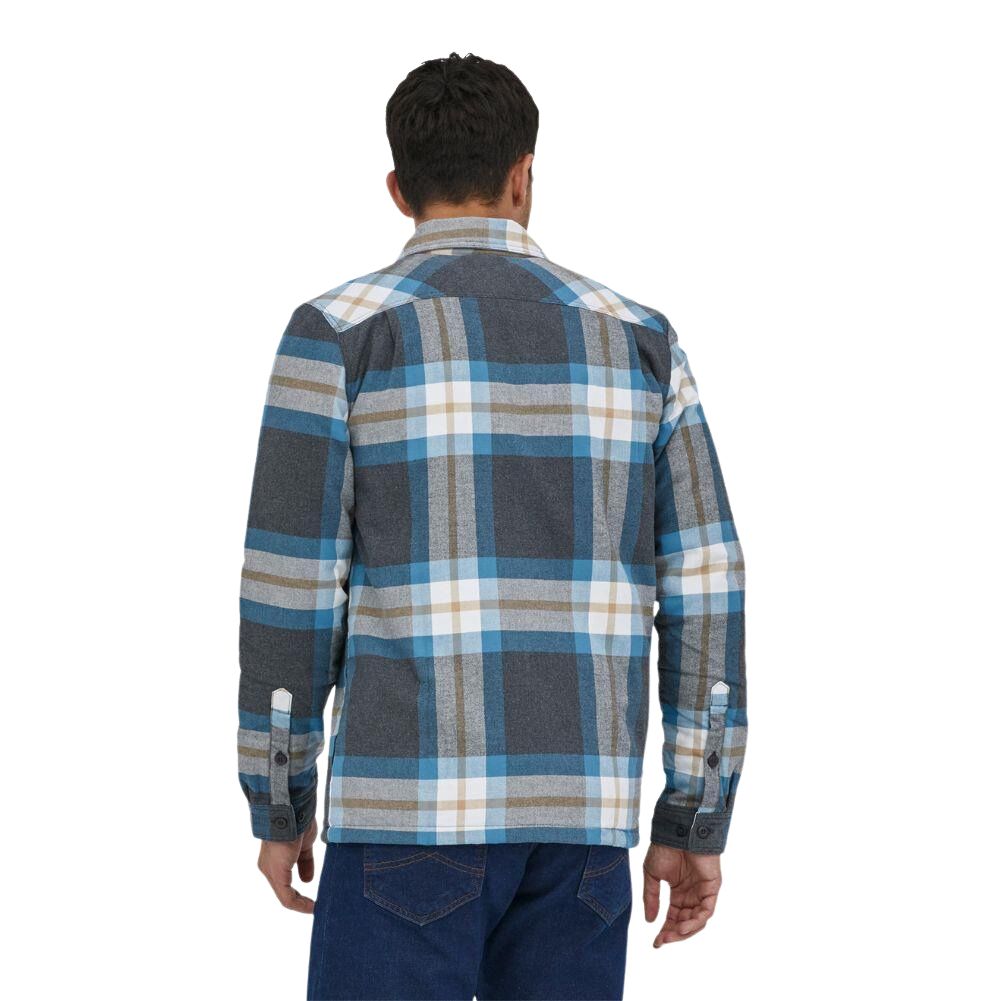 Patagonia Men's Insulated Organic Cotton Midweight Fjord Flannel Shirt 