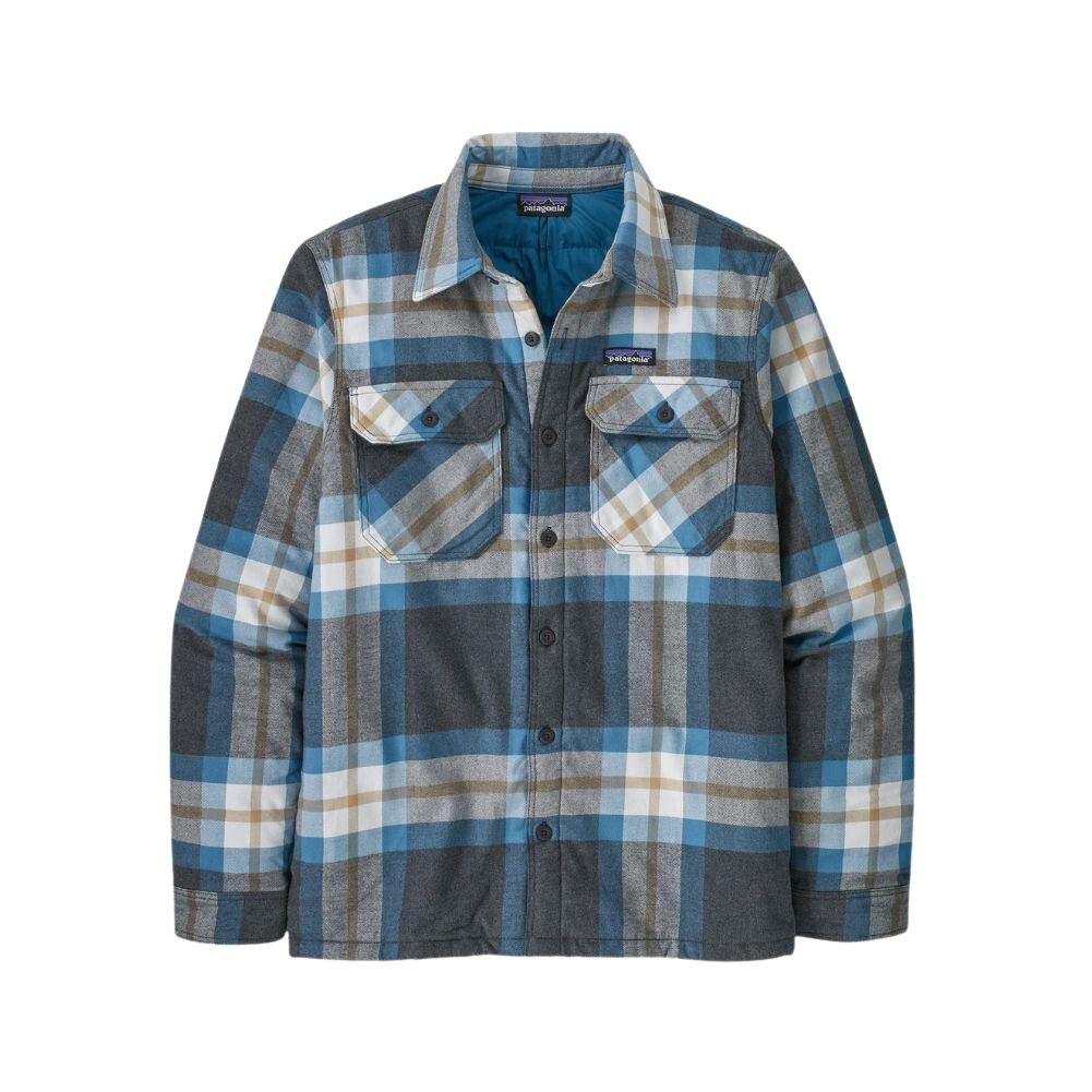 Patagonia Men's Insulated Organic Cotton Midweight Fjord Flannel Shirt 