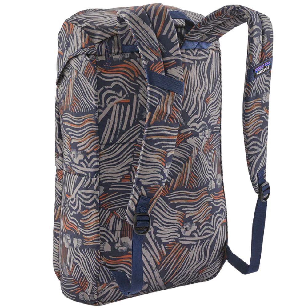 Patagonia Arbor Classic 28 Litre Backpack (Hut to Hut Multi: New Navy) back
