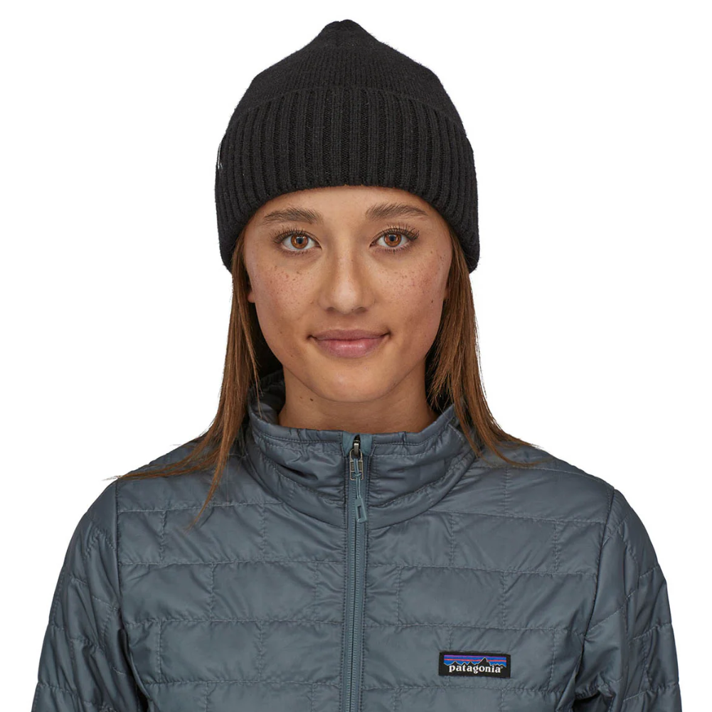 Patagonia Brodeo Beanie (Black) front model