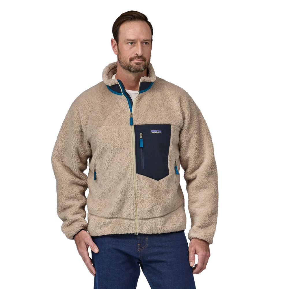 Patagonia Men's Classic Retro-X Fleece Jacket (Natural) - Front