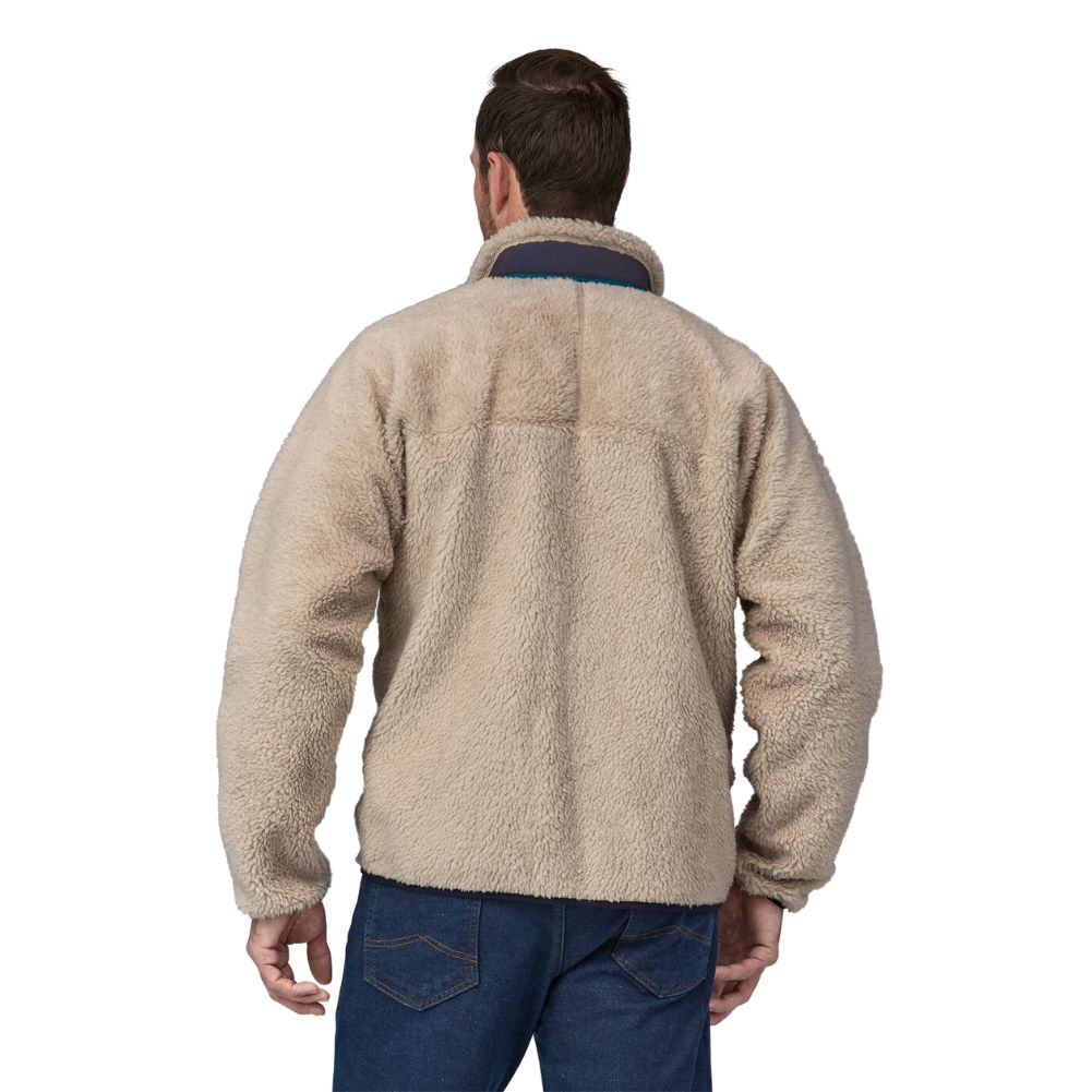 Patagonia Men's Classic Retro-X Fleece Jacket (Natural) - Back 