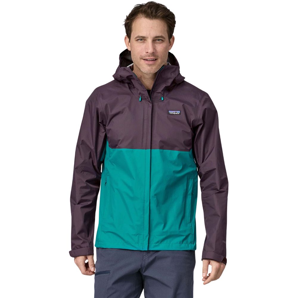 Patagonia Men's Torrentshell 3L Rain Jacket (Obsidian Plum) - Front