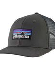 Patagonia P-6 Logo Trucker Hat (Forge Grey)