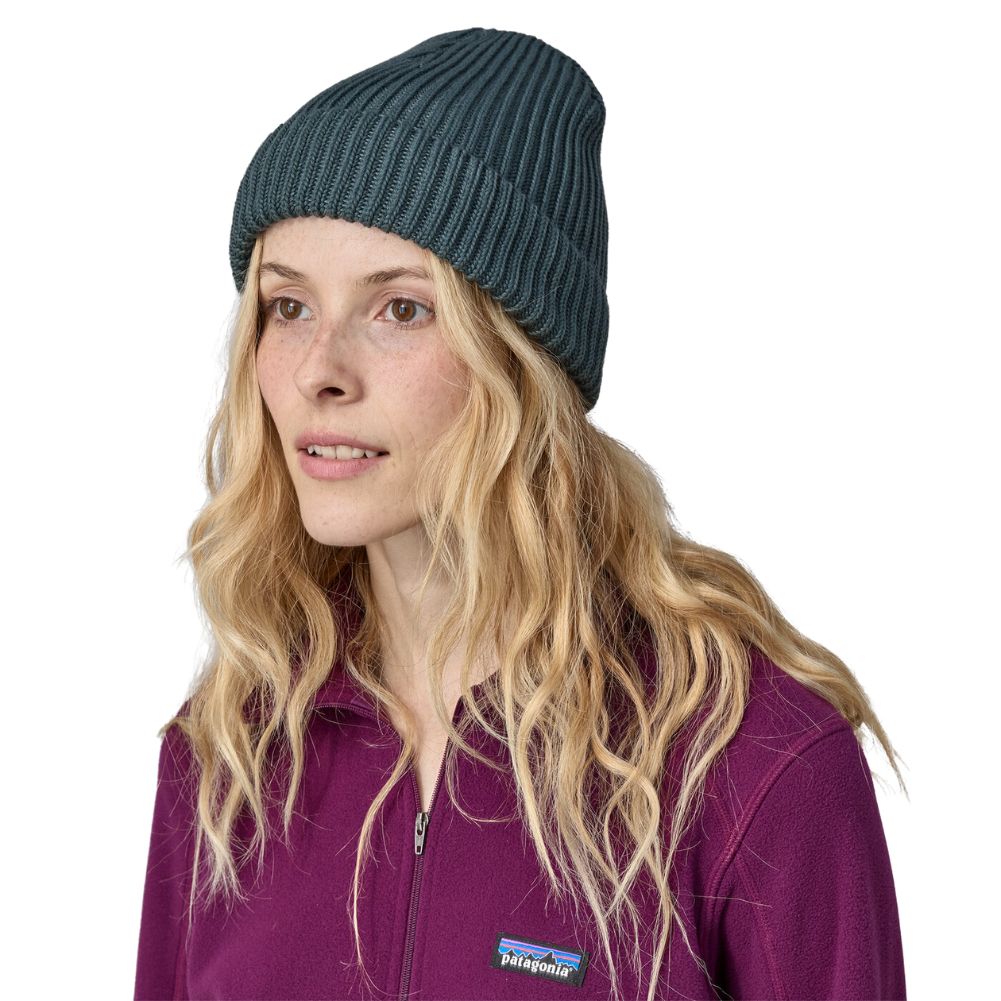 Patagonia Fisherman's Rolled Beanie (Nouveau Green) - Front