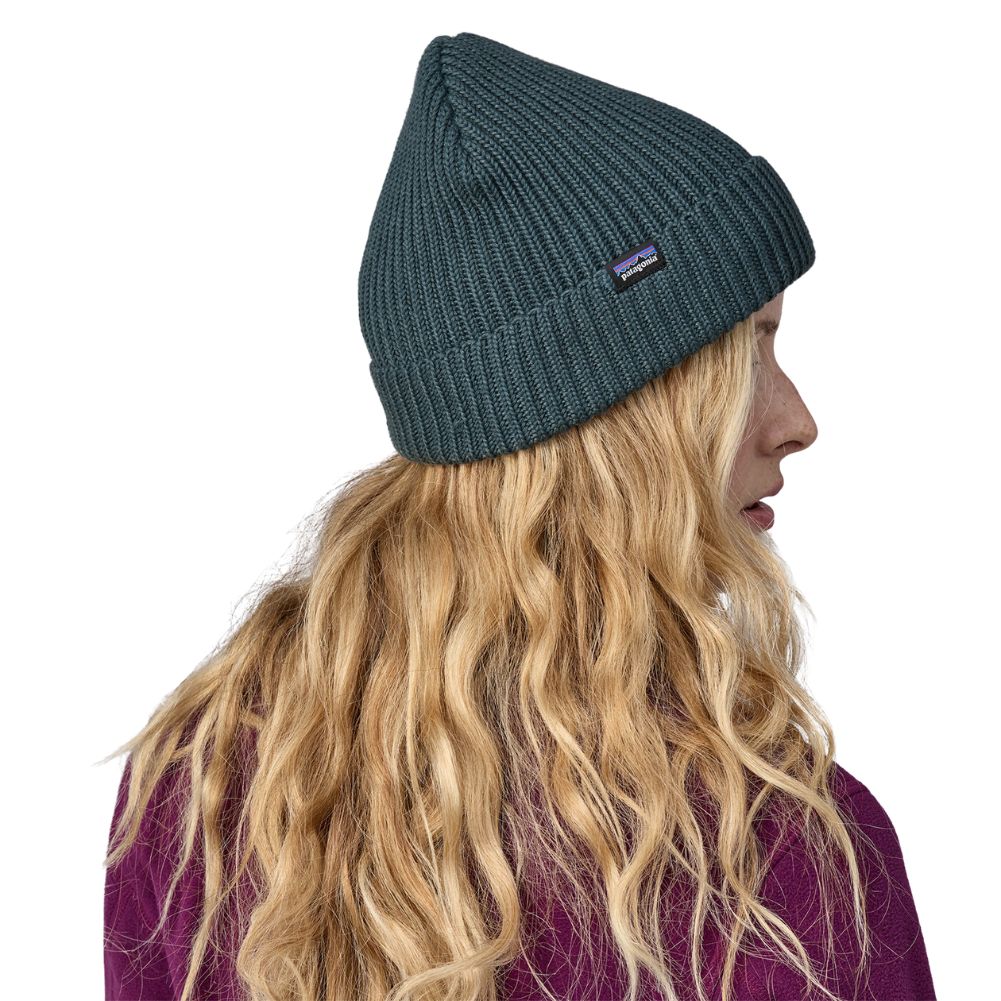 Patagonia Fisherman's Rolled Beanie (Nouveau Green) - Back 