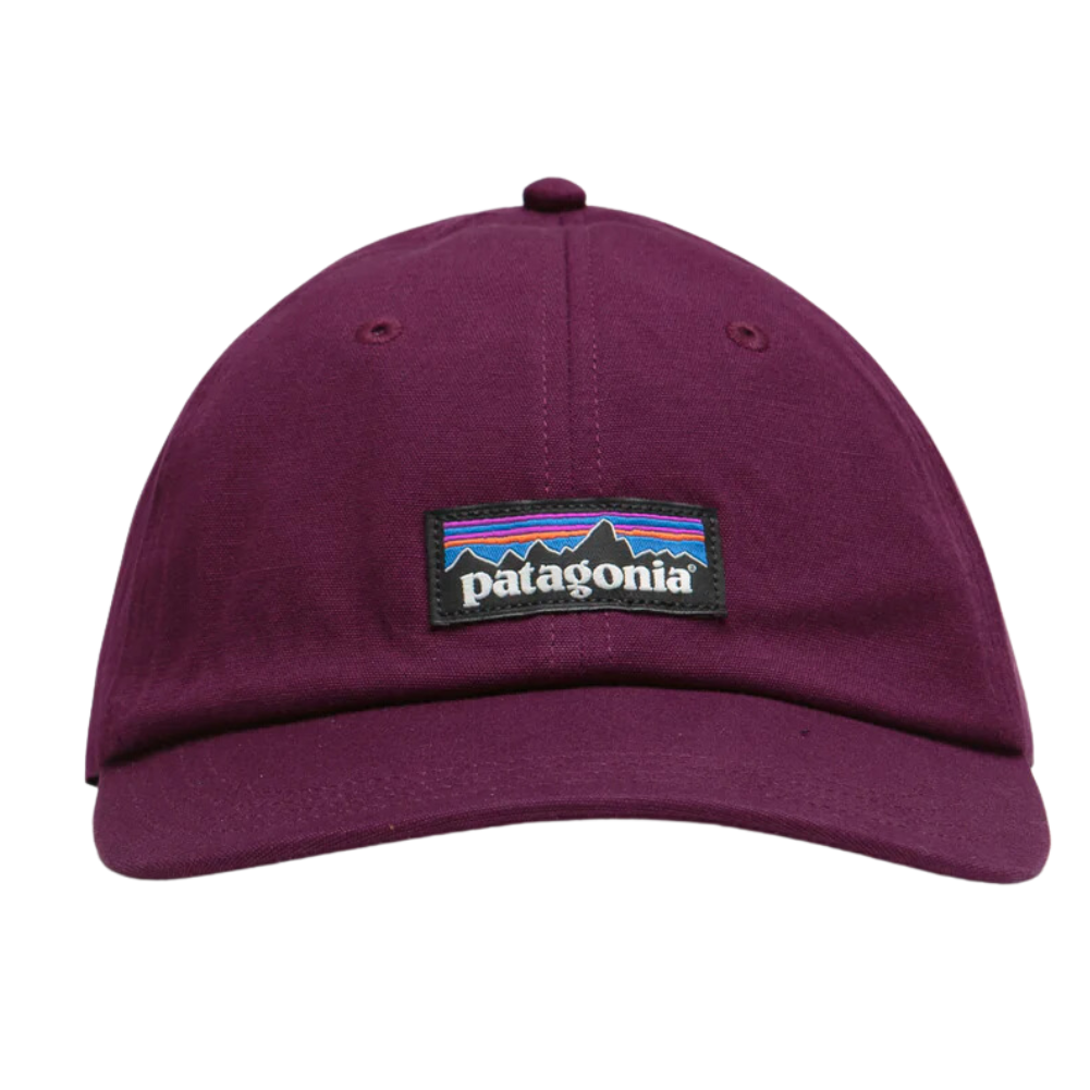 Patagonia P-6 Label Trad Cap (Night Plum) front