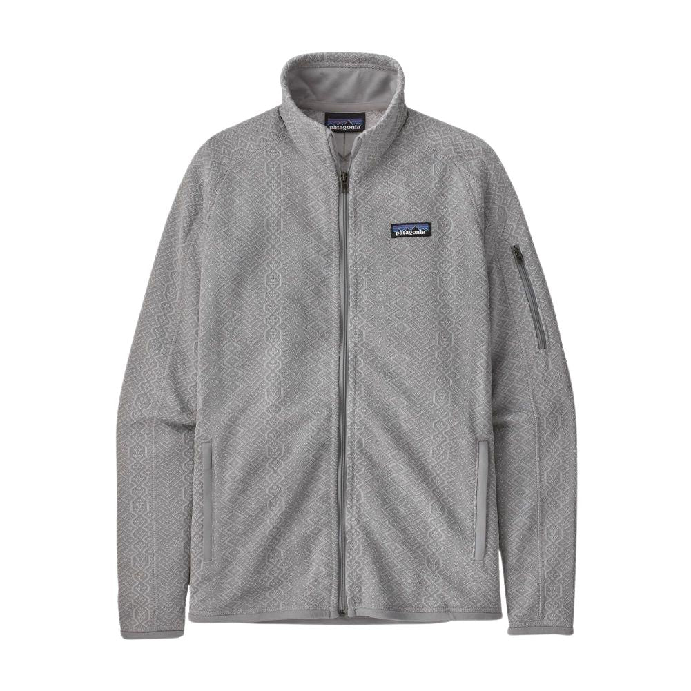 Patagonia Women's Better Sweater Fleece Jacket (Frozen Jaquard/Salt Grey)