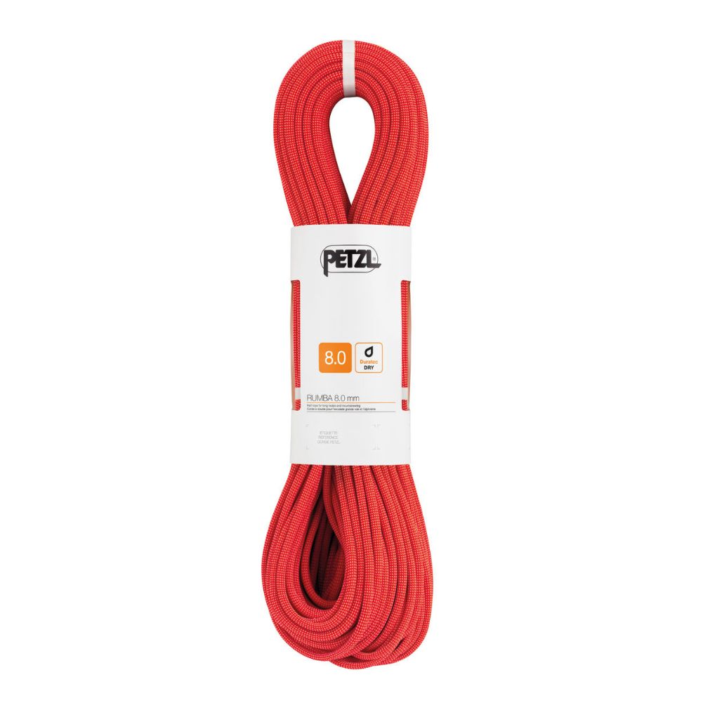Petzl Rumba Duratec Dry Climbing Rope - 8mm x 60m  