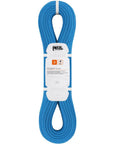 Petzl Rumba Duratec Dry Climbing Rope - 8mm x 60m (Half Rope) blue