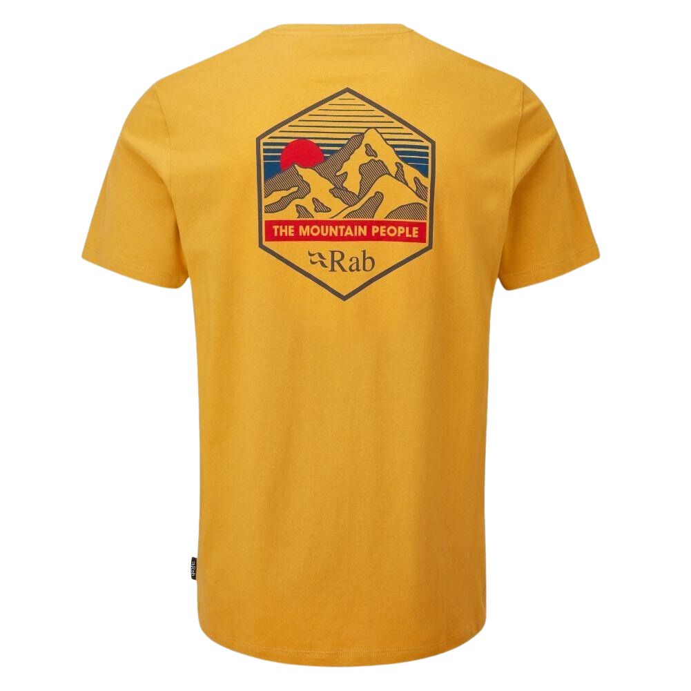 RAB Men's Stance Mountain Peak Tee (Sahara)
