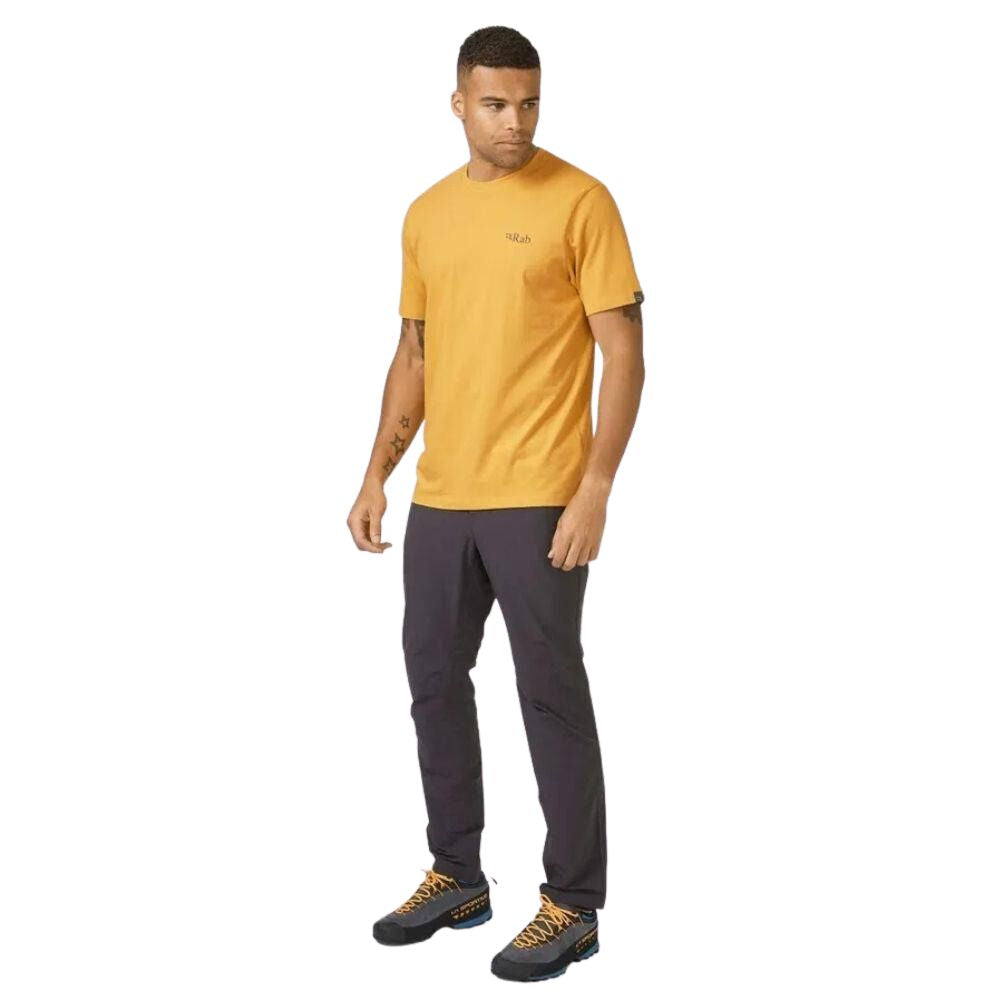 RAB Men's Stance Mountain Peak Tee (Sahara)