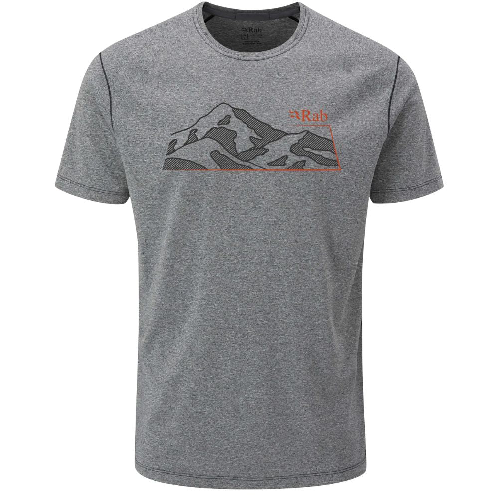 Rab Men's Mantle Mountain Tee (Beluga)