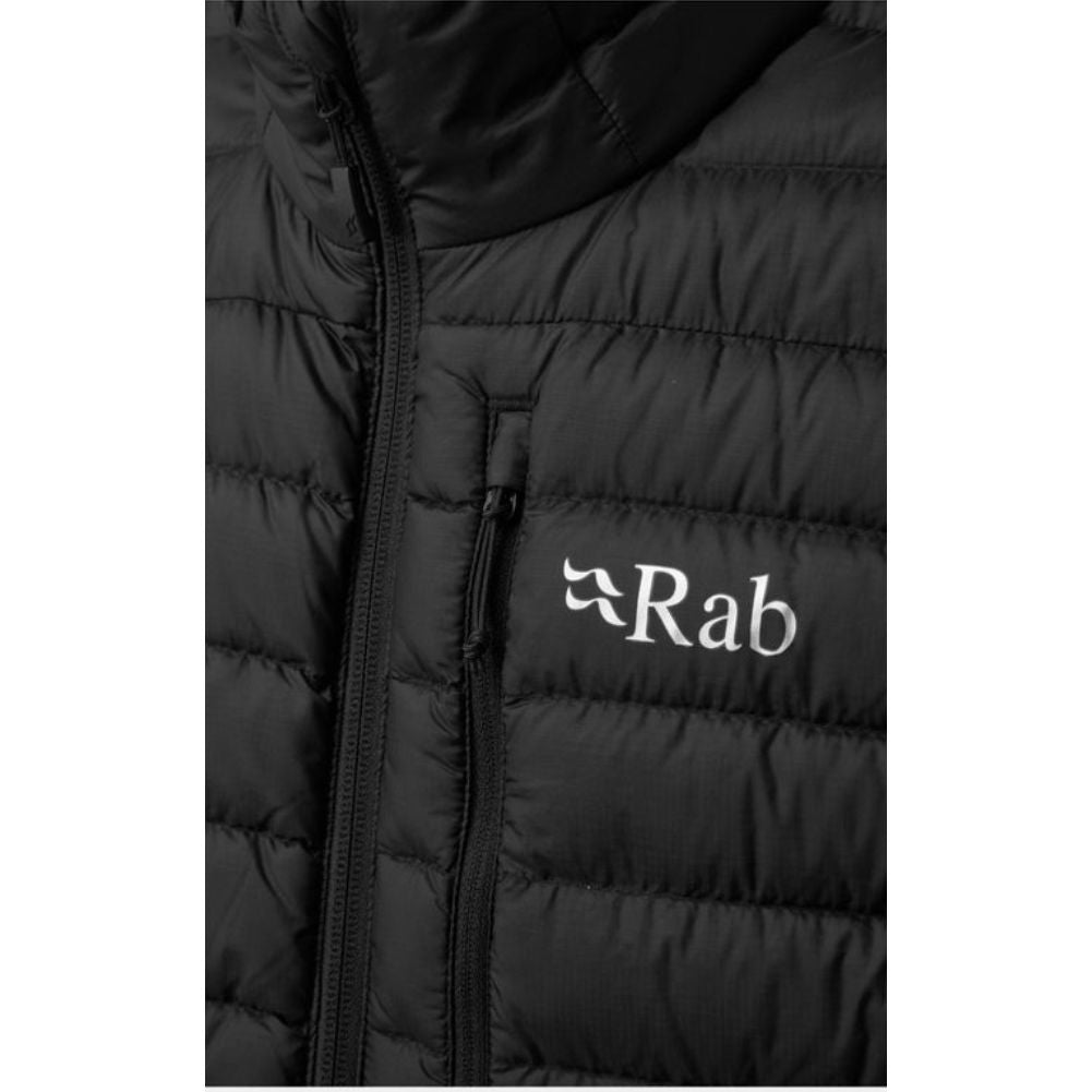 Rab Men&#39;s Microlight Recycled Down Vest (Black)