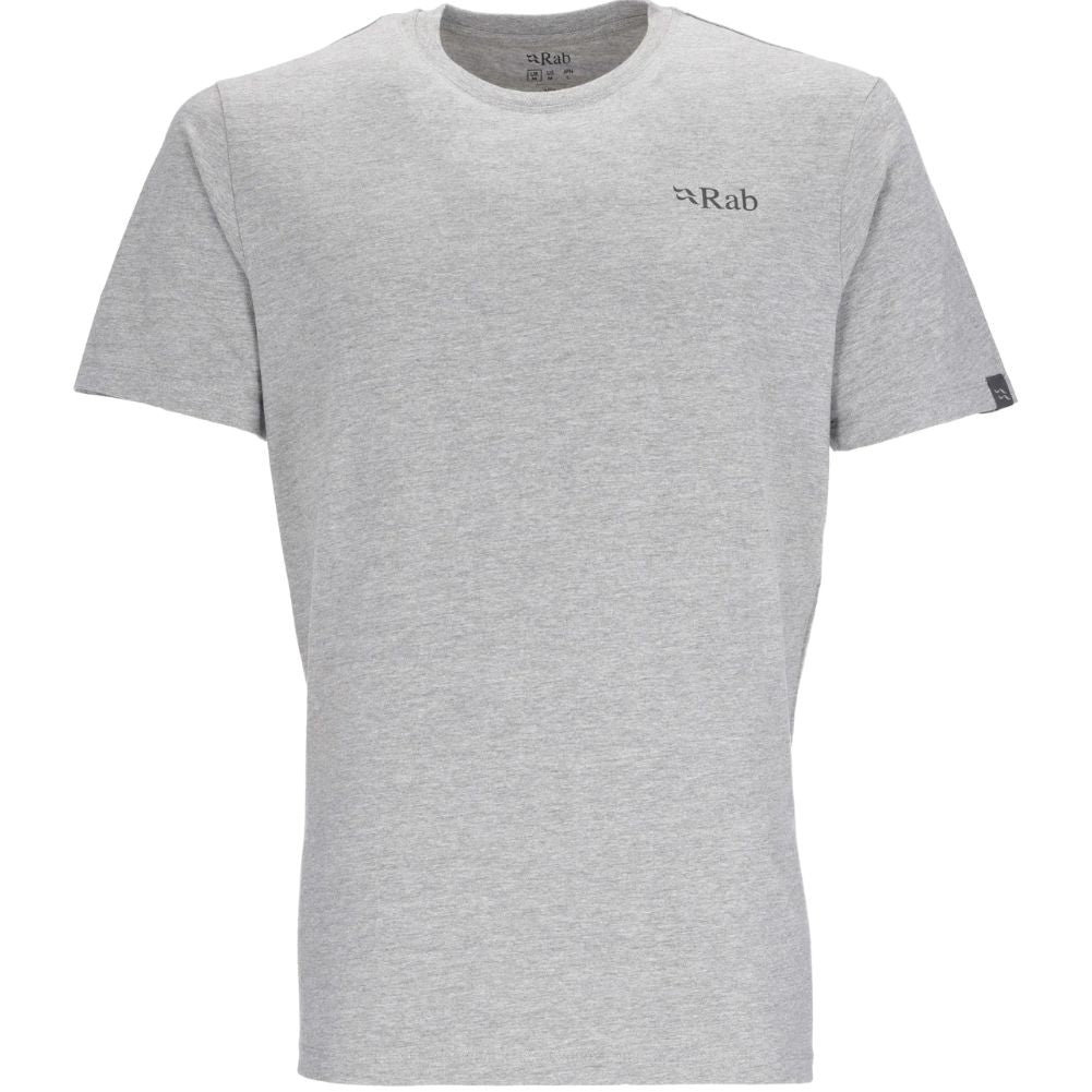 Rab Men's Stance Mountain Peak Tee (Grey Marl)