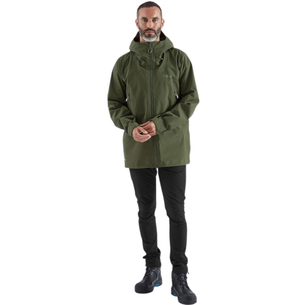 Rab Mens Kangri GTX Jacket (Army) full body