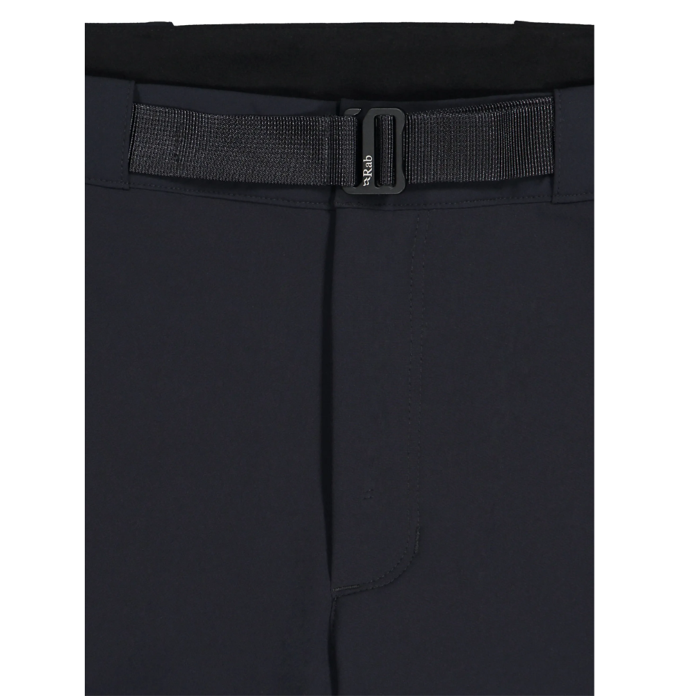 Rab Women&#39;s Incline AS Softshell Pants (Ebony) buckle