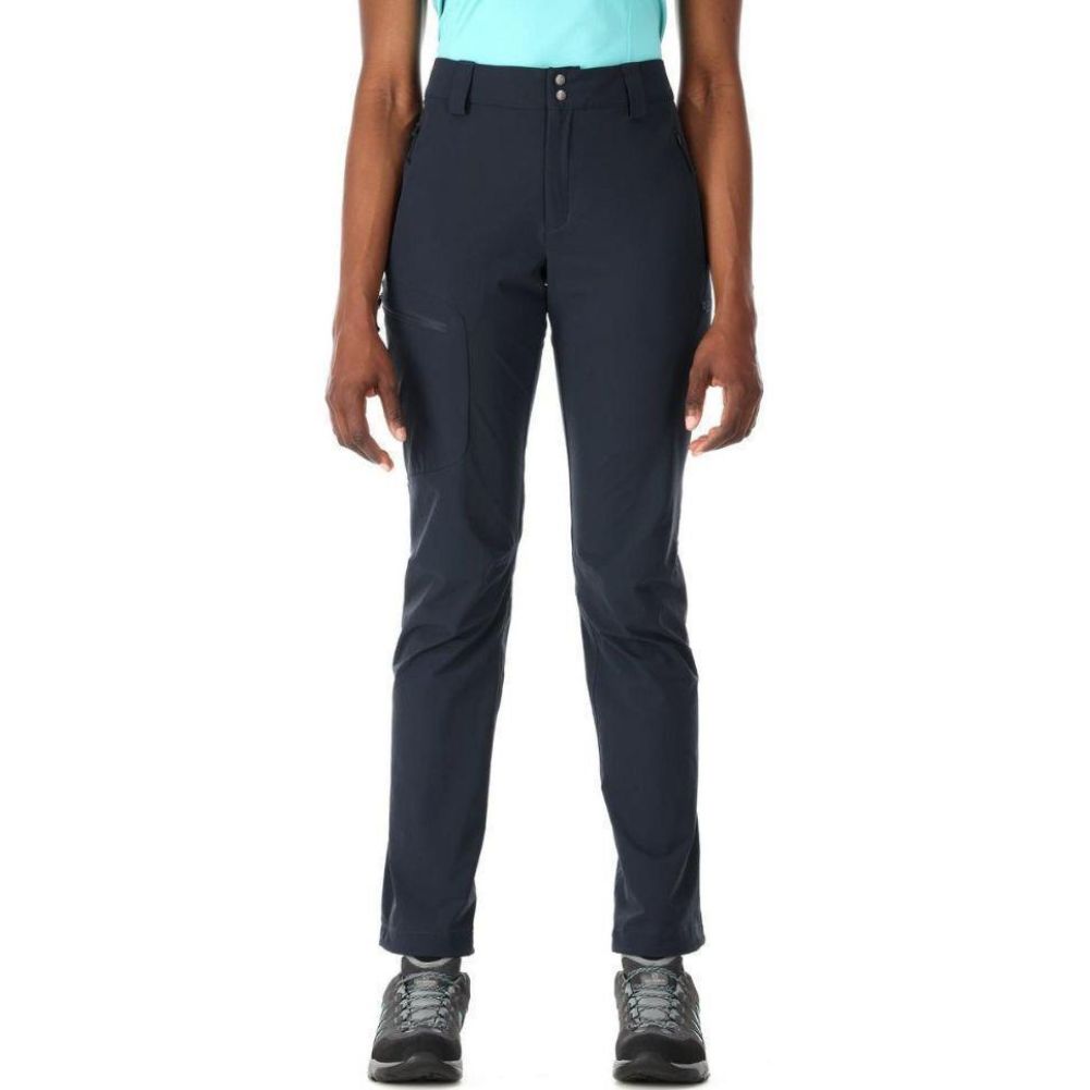 Rab Women's Incline Pants - Short (Beluga) front klegs