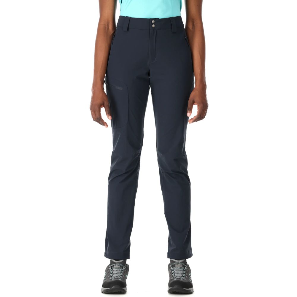 Rab Women&#39;s Incline Pants (Beluga) front view