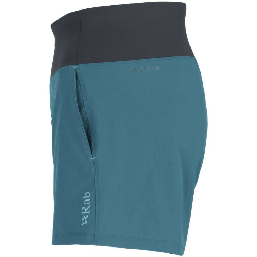 Rab Women's Momentum Shorts - 4" Inch (Marine Blue) side