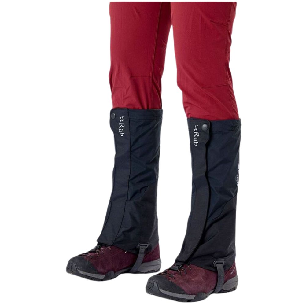 Rab Women's Muztag GORE-TEX Pro Gaiter (Black) legs