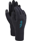 Rab Women's Power Stretch Contact Gloves (Black)
