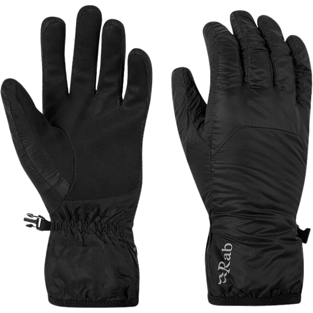 Rab Xenon Glove (Black) side by side