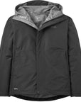 Rab Men's Downpour Waterproof Jacket (Black)