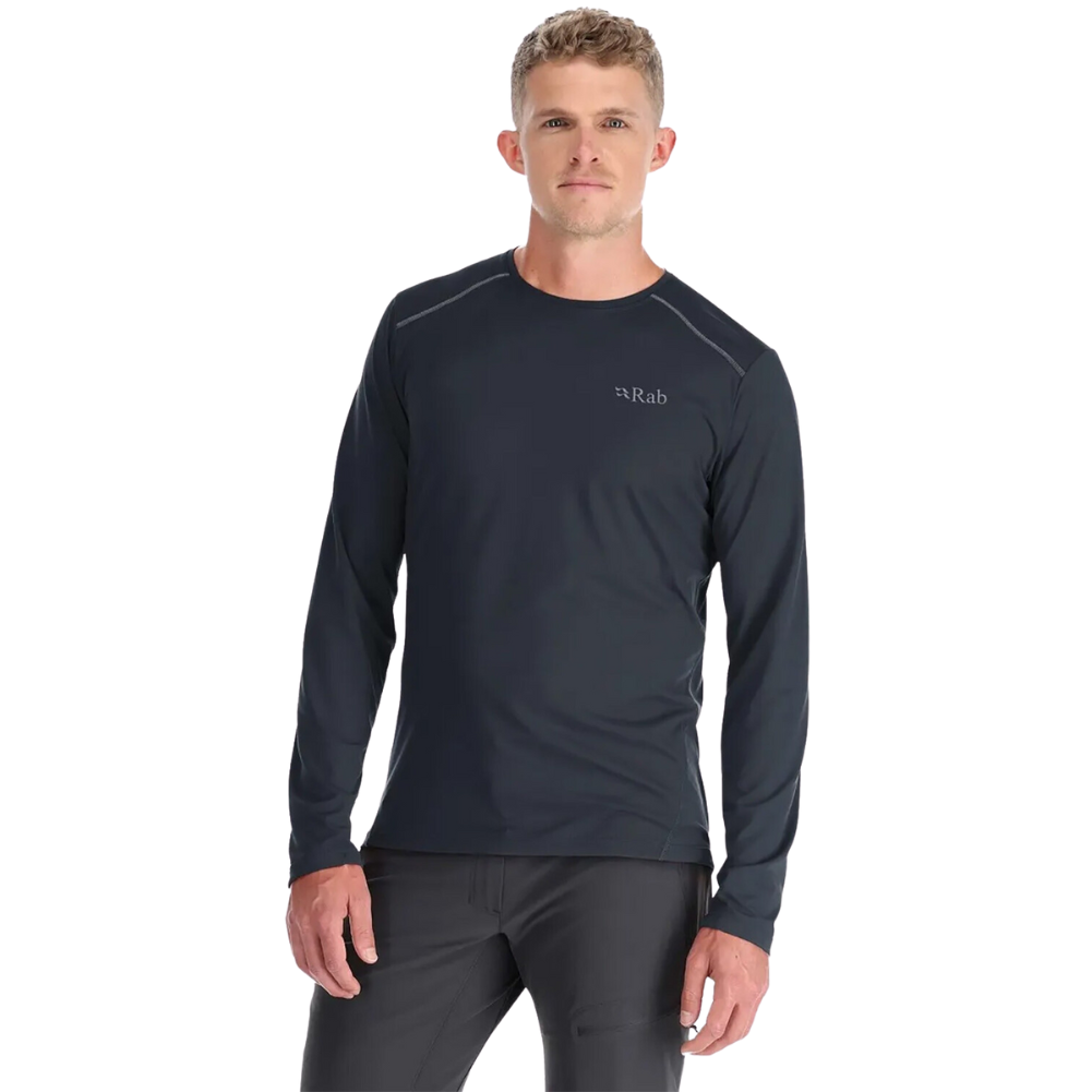 Rab Men's Force LS Tee (Beluga) model