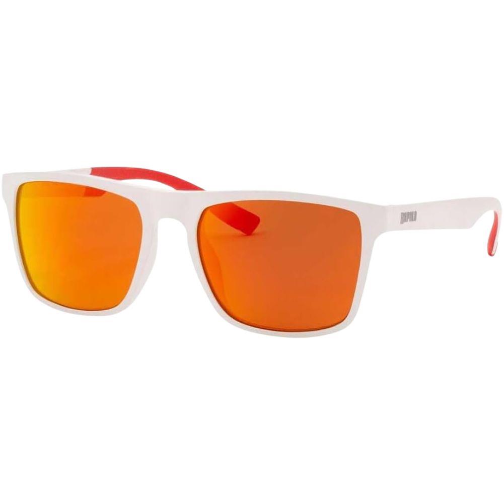 Rapala Urban Vision Gear Sunglasses (Matte White Frame) (Red Mirror Lens)