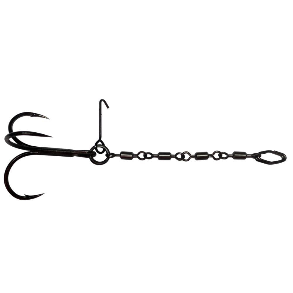 Rapala VMC Pike Chain Fishing Rig (Black)
