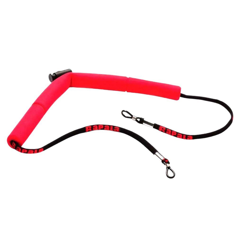 Rapala Vision Gear Floating Lanyard (Black/Red)