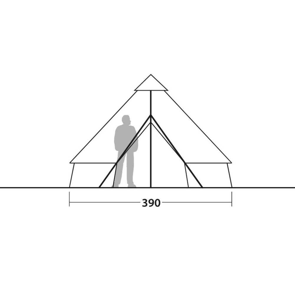 Robens Klondike PRS Tipi Tent (2024) just one person