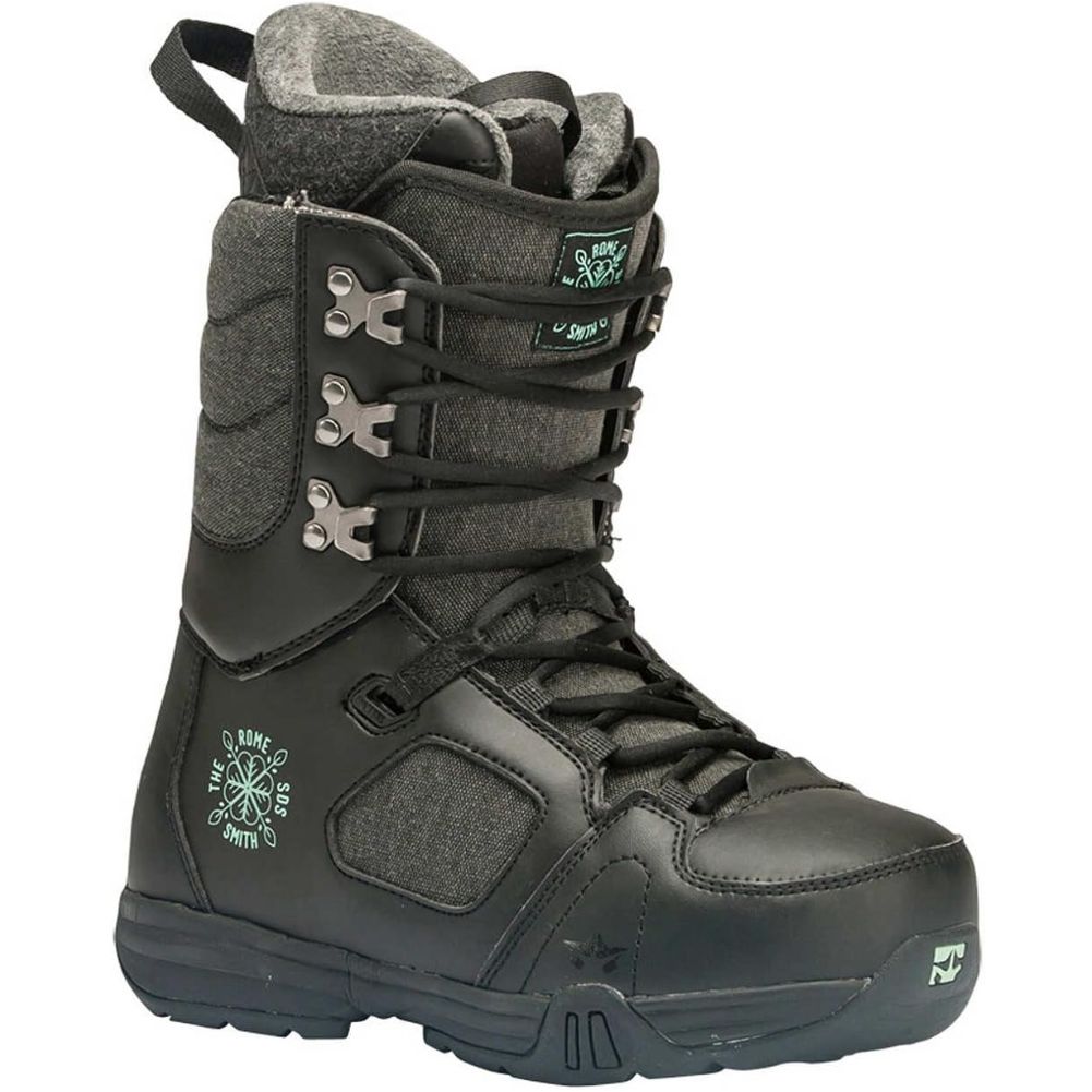 Rome Women's Smith Snowboard Boots (Black/Grey)