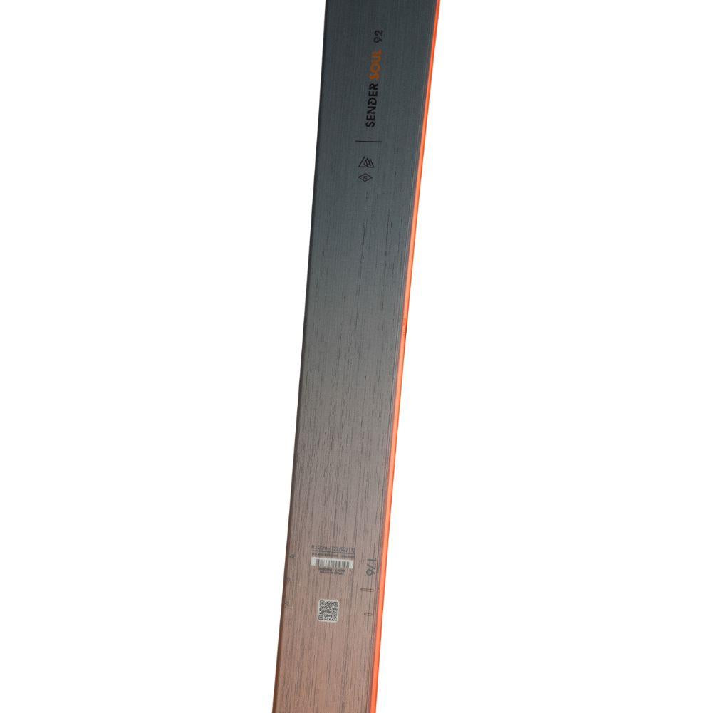 Rossignol Sender Soul 92 Skis &amp; Look NX12 GW B100 Bindings - Mid