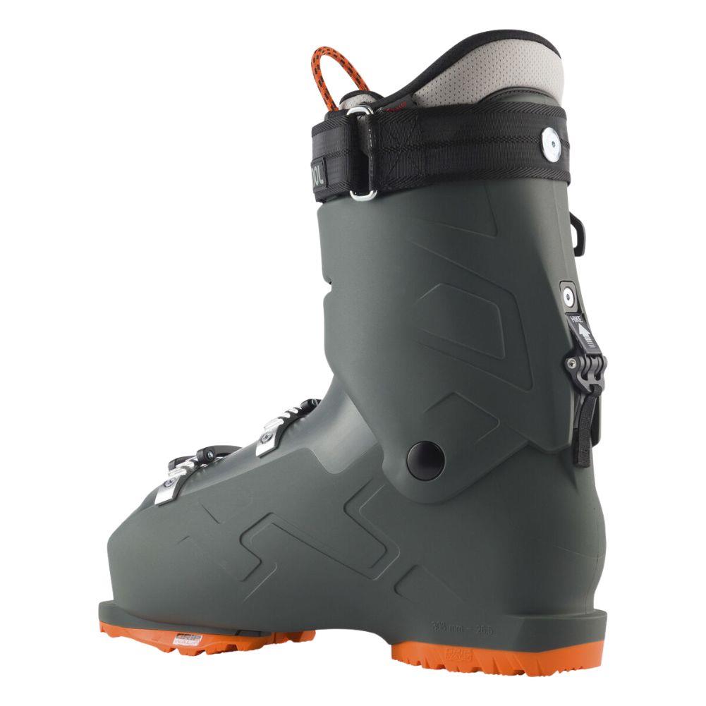 Rossignol Track 130 HV+ GW Ski Boots (Slate Grey) - Back 