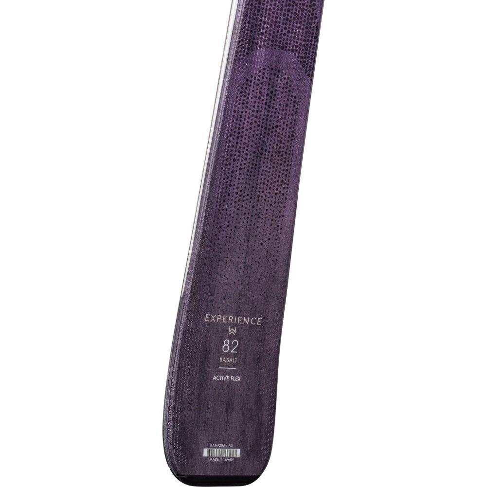 Rossignol Women&#39;s Experience 82 Basalt Skis &amp; Xpress 11 GW Bindings (2024) - Bottom