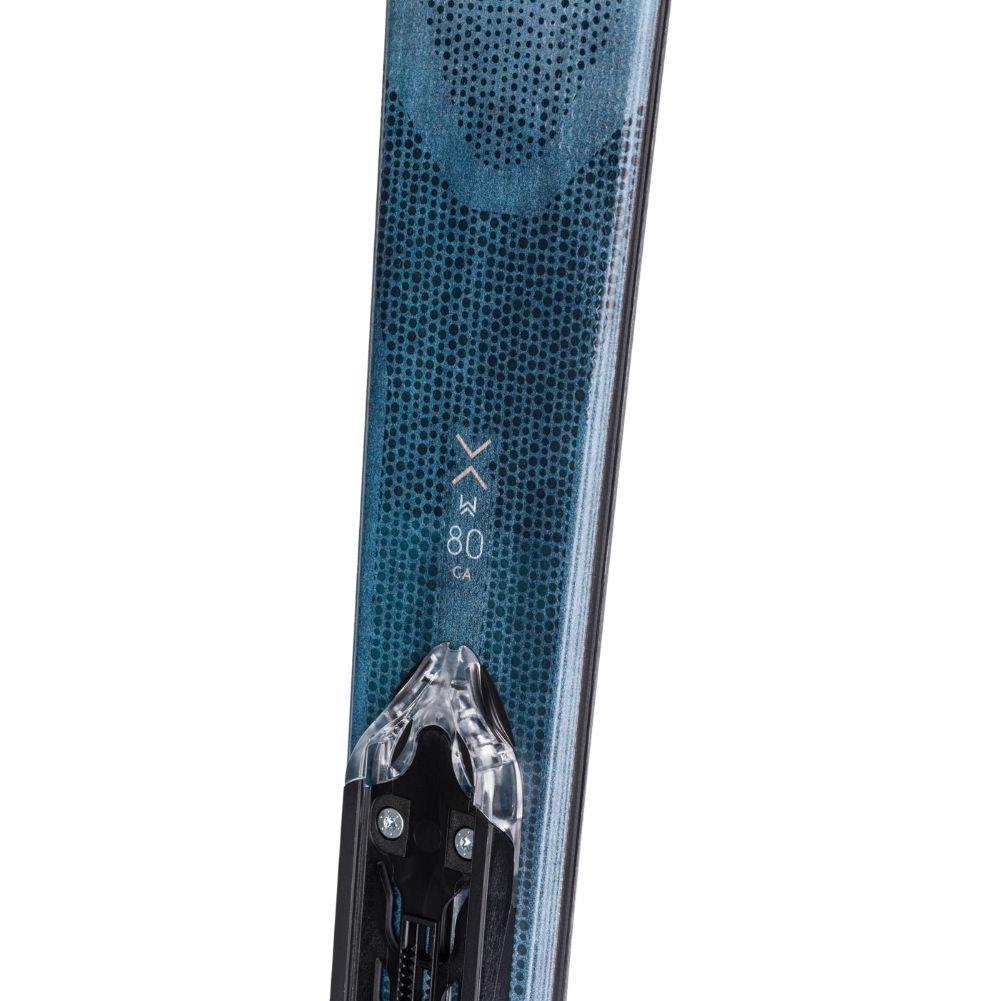 Rossignol Womens&#39;s Experience 80 Carbon Skis &amp; Xpress 11 GW B83 Bindings - Mid