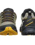 Scarpa Men's Rush 2 GTX Walking Shoes (Moss/Sulphur) front and back