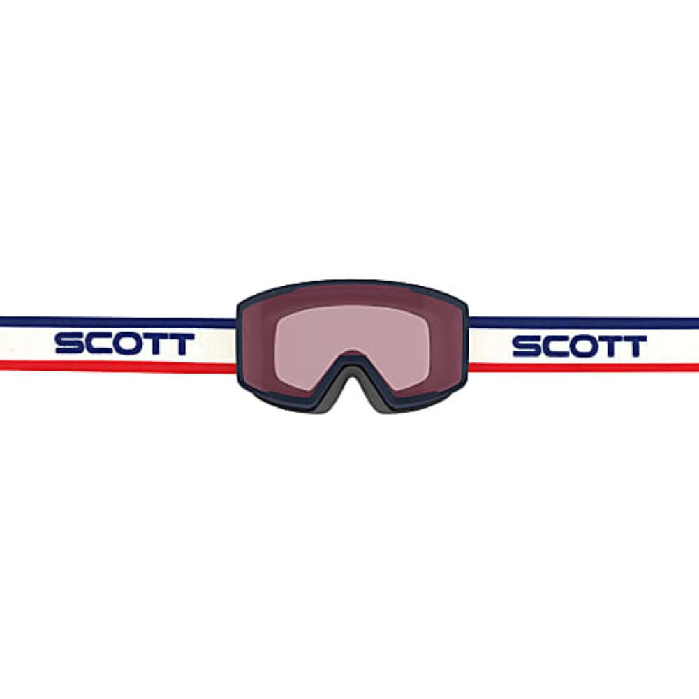Scott Factor Unisex Snow Sports Goggle (Beige/Blue - Enhancer)