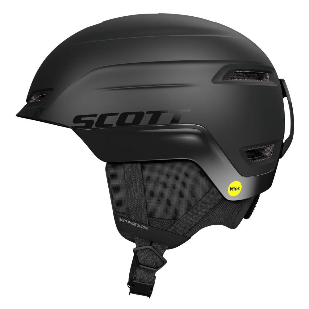 Scott Chase 2 Plus Snow Sports Helmet (Black) - Side