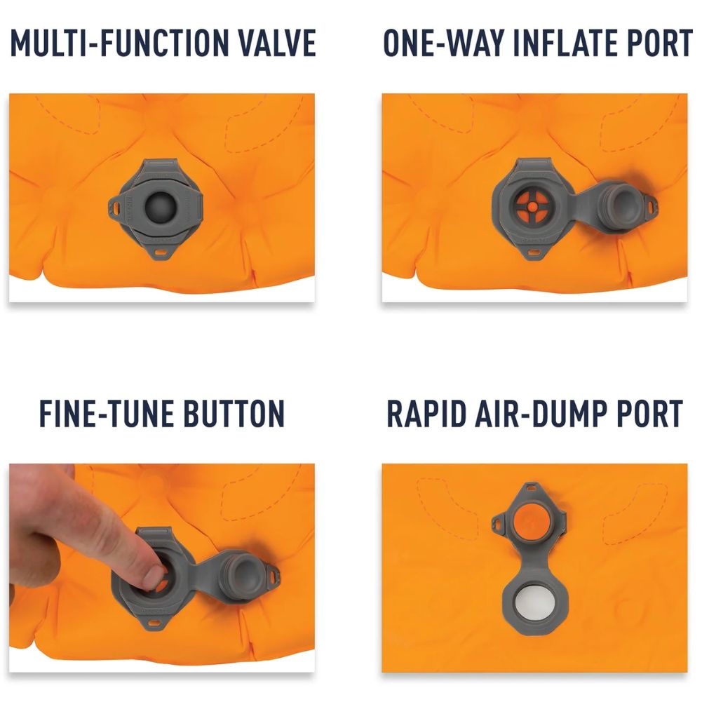 Sea To Summits Ultralight Insulated Air Sleeping Mat - Regular (Orange) how to use