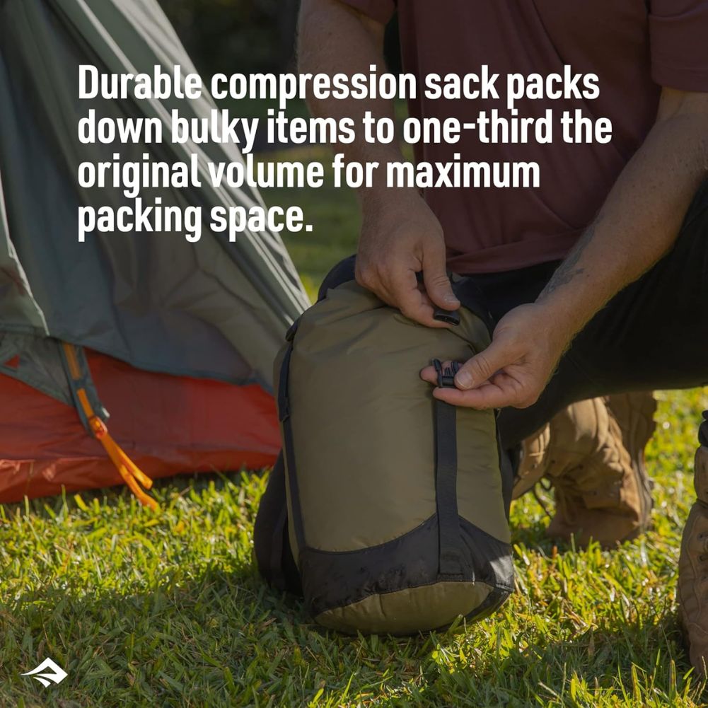 Sea To Summits Lightweight Compression Sack - 20L (Olive Green) infos