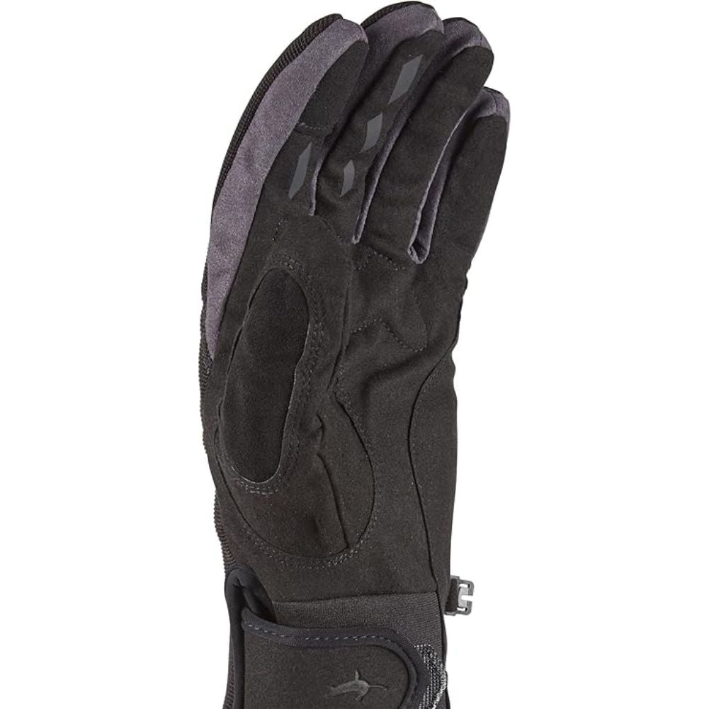 Sealskinz Howe WaterProof Gloves (Black/Grey) palm