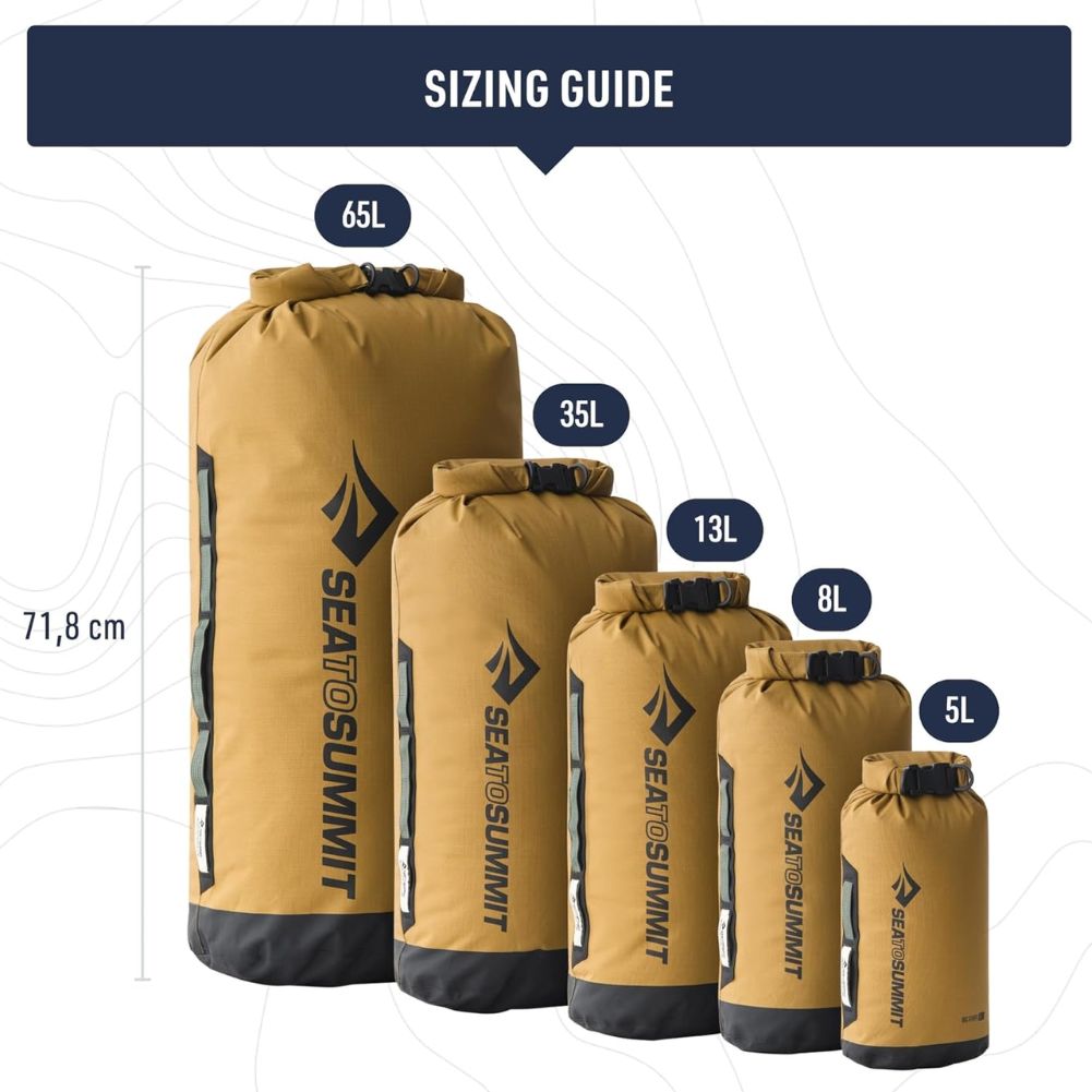 Sea to Summit - Big River Dry Bag - 35L (Dull Gold)