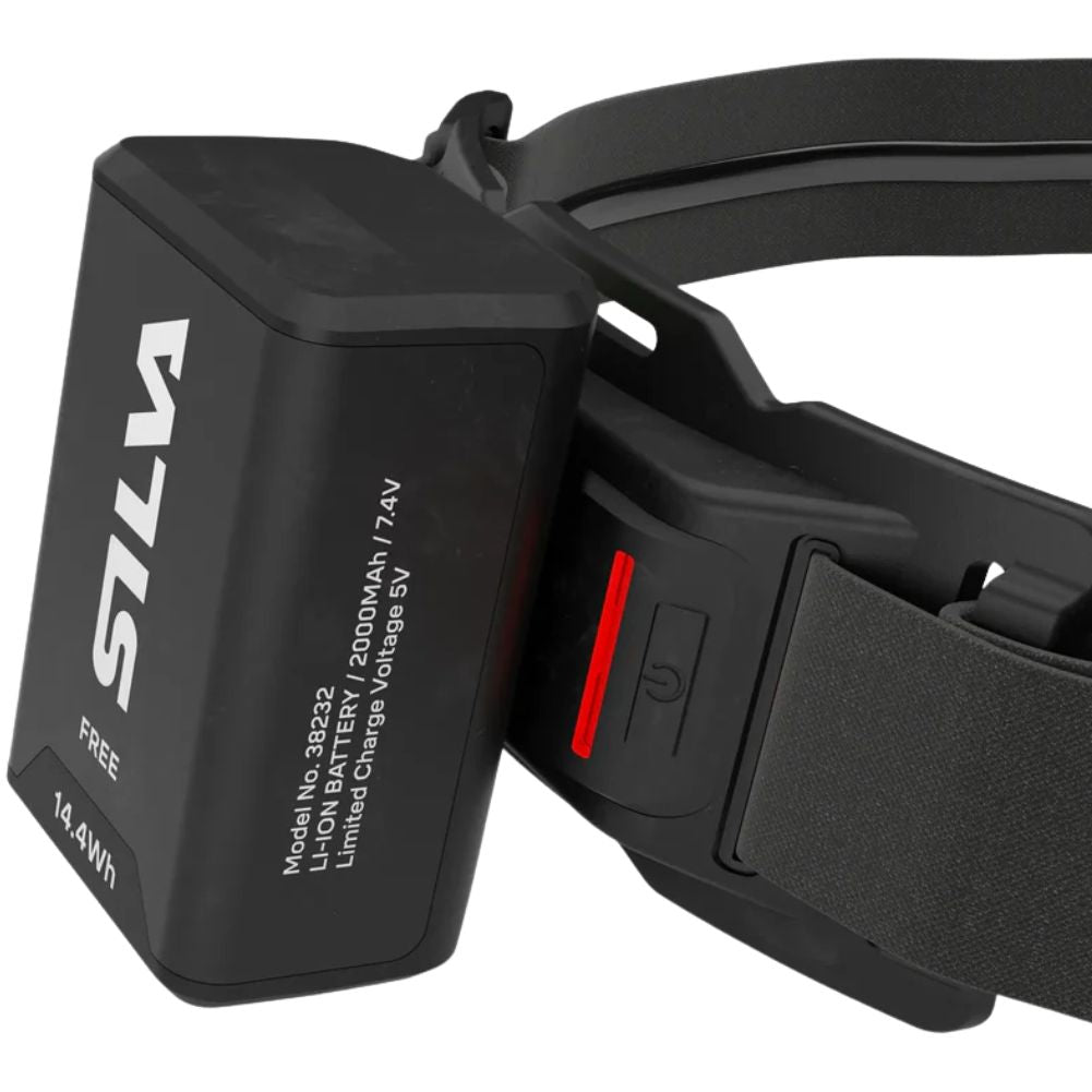 Silva Free 1200 XS Head Torch battery red