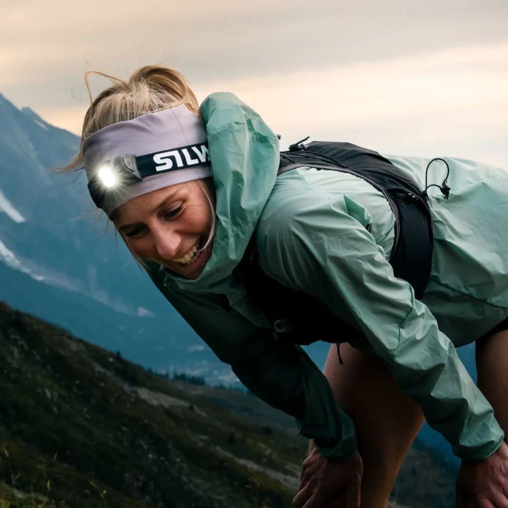 Silva Free 1200 XS Head Torch wearing